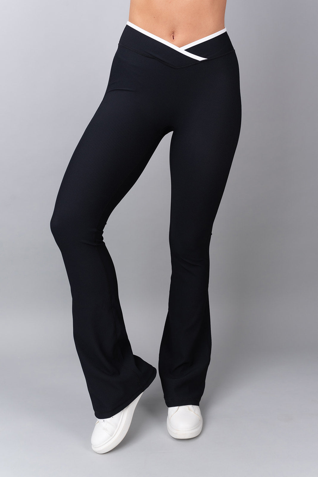 GlamRib Flared Leggings