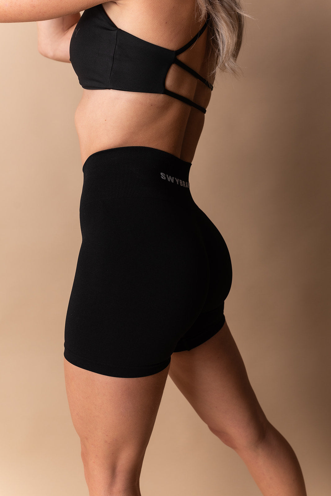 SoftLine Scrunch Biker Shorts – SWY Brand